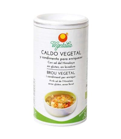 Caldo Vegetal en Polvo Sin Levadura Bio Vegan 350g Vegetalia