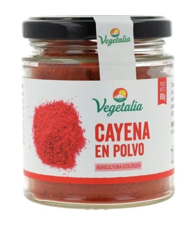 Cayena Polvo Bio Vegan 80g Vegetalia