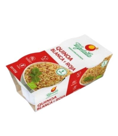 Vasitos Quinoa Blanca y Roja SinGluten Eco Vegan 2x125g Vegetalia
