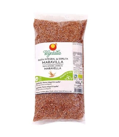 Pasta Maravilla de Espelta Integral Bio Vegan 500g Vegetalia