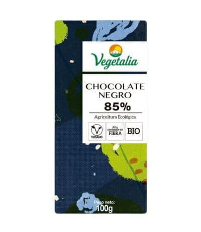 Chocolate Negro 85% Bio 100g Vegetalia