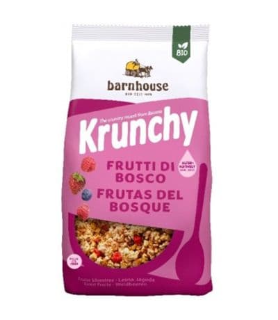 Muesli Krunchy Frutas del Bosque Bio Vegan 375g Barnhouse