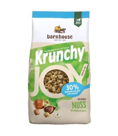 Muesli Krunchy Joy Avellana 375g Barnhouse