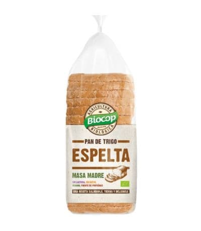 Pan de Molde Blando Espelta Bio Vegan 400g Biocop
