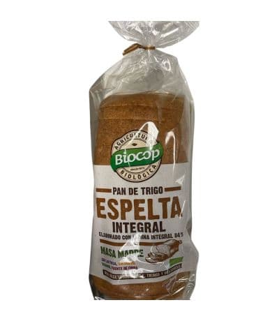 Pan de Molde de Espelta Integral Bio Vegan 400g Biocop