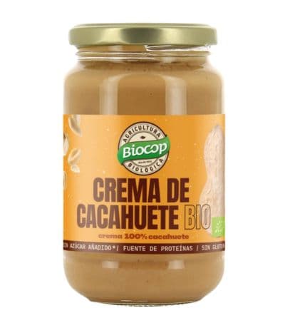 Crema de Cacahuete Eco 350g Biocop