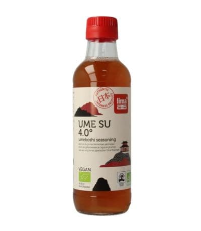 Vinagre Umeboshi Ume Su Eco Vegan 250ml Lima