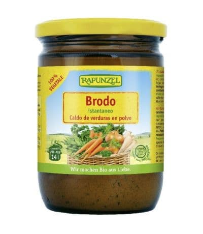 Brodo Caldo de Verduras en Polvo Bio Vegan 250g Rapunzel