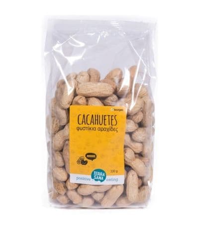 Cacahuetes con Cascara Bio Vegan 330g Terrasana