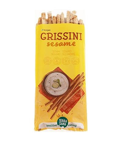 Grissini con Sesamo Bio Vegan 125g Terrasana