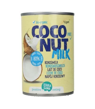 Leche de Coco Bio Vegan 400ml Terrasana
