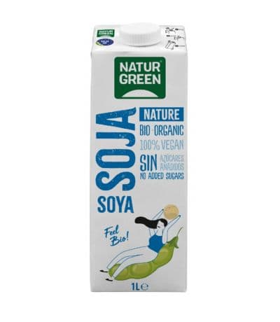 Bebida Vegetal de Soja Nature Bio Vegan 6x1L NaturGreen