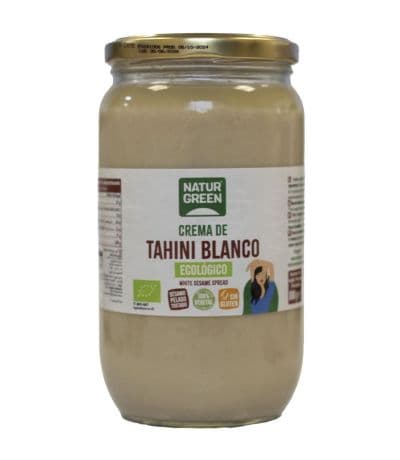 Crema de Tahini Blanco SinGluten Bio Vegan 800g NaturGreen