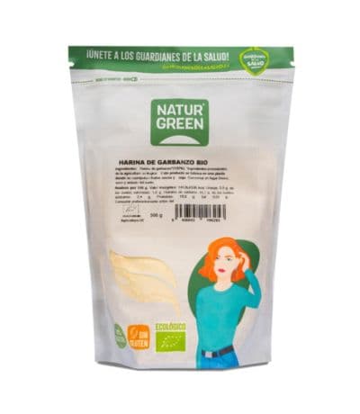 Harina de Garbanzos SinGluten Bio Vegan 500g NaturGreen