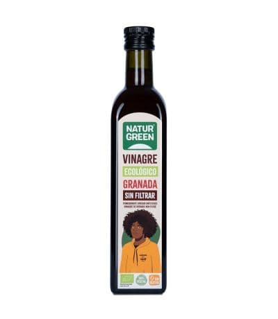 Vinagre de Granada sin filtrar Bio Vegan 500ml NaturGreen