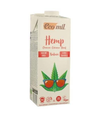 Bebida Vegetal Cañamo SinGluten Bio Vegan 6x1L Ecomil