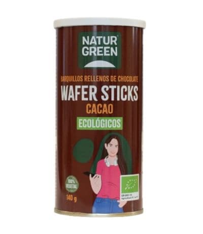 Wafer Sticks Bio 140g NaturGreen