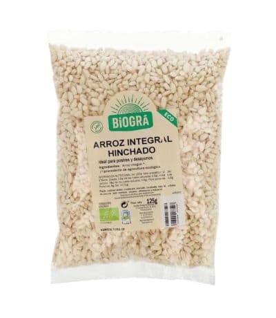Arroz Integral Hinchado Bio Vegan 125g Biogra