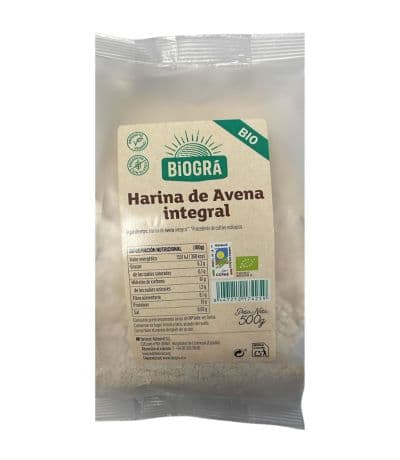 Harina de Avena SinGluten Eco 500g Biogra