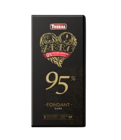 Choco 95% Cacao Zero 100g Torras