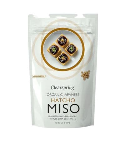 Hatcho Miso Soja No Pasteurizado Vegan 300g Clearspring