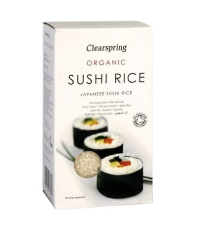 Arroz para Sushi Bio Vegan 500g Clearspring
