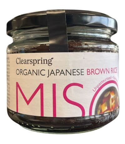 Miso Arroz Integral No Pasteurizado Bio 300g Clearspring