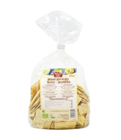 Mini Crackers de Trigo con Romero Bio Vegan 250g La Finestra Sul Cielo