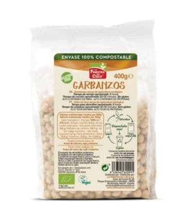 Garbanzos SinGluten Bio Vegan 400g La Finestra Sul Cielo