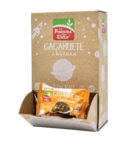 Energy Ball Cacahuete Banana SinGluten Bio Vegan 20x25g La Finestra Sul Cielo