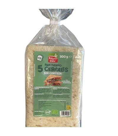 Pan Molde 5 Cereales Sin Corteza Eco 300gr La Finestra