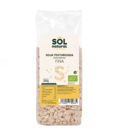 Soja Texturizada Fina Bio 200g Solnatural