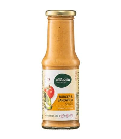 Salsa Burger Sandwich Eco 210ml Naturata