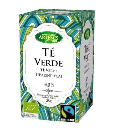 Infusion Te Verde Bio Vegan 20inf Artemis