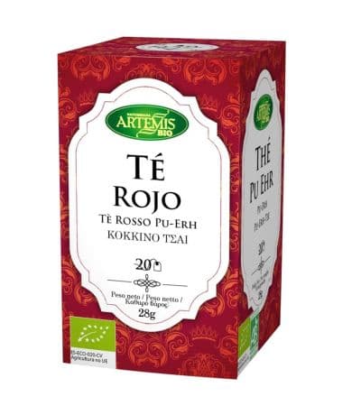 Te Rojo Pur Erh Infusion Bio Vegan 20inf Artemis