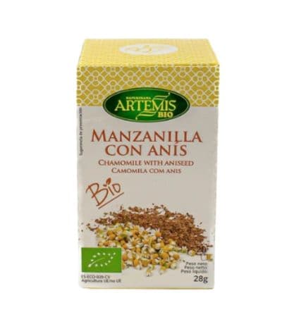 Infusion Manzanilla con Anis Bio Vegan 20inf Artemis