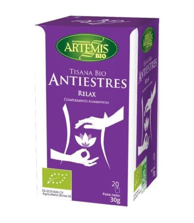 Tisana Antiestres Relax Eco Vegan 20inf Artemis