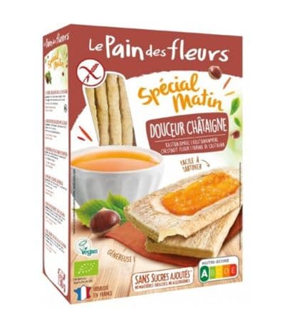 Tostadas Castaña Special Matin Bio Vegan 230g Le Pain Des Fleurs