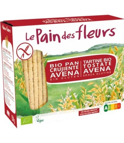 Crackers Avena SinGluten Bio Vegan 150g Le Pain Des Fleurs