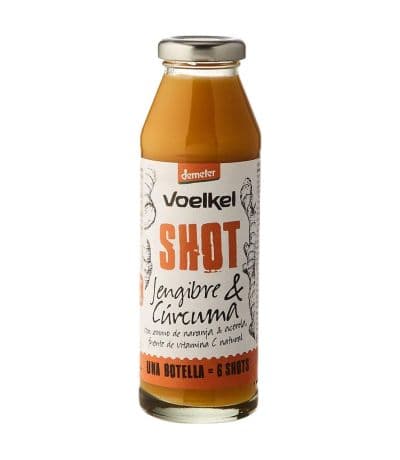 Shot de Jengibre y Curcuma Demeter Bio 280ml Voelkel