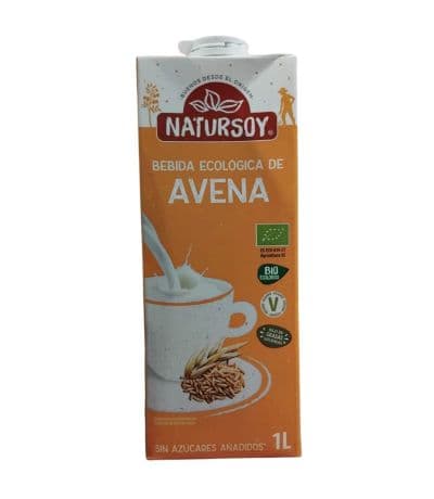 Bebida Vegetal de Avena Bio Vegan 6x1L Natursoy