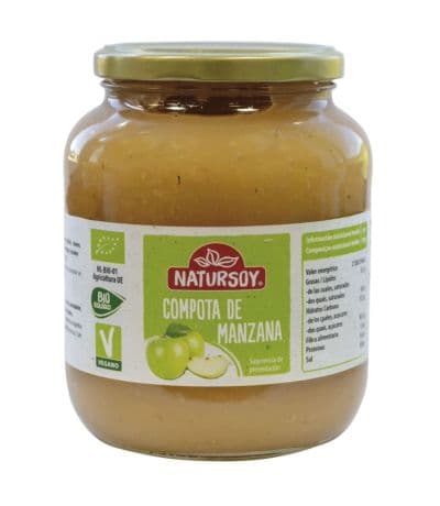 Compota de Manzana Bio Vegan 700g Natursoy