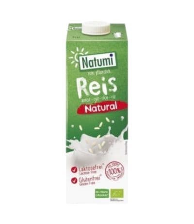 Bebida Vegetal de Arroz SinGluten Bio Vegan 6x1L Natumi