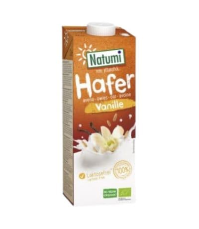 Bebida Vegetal Avena Vainilla Bio Vegan 12x1L Natumi