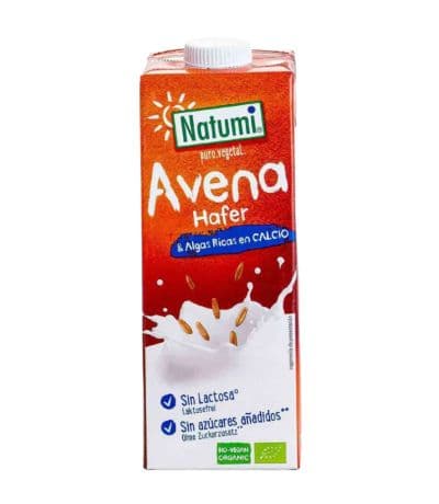 Bebida Vegetal de Avena y Algas Bio 6x1L Natumi