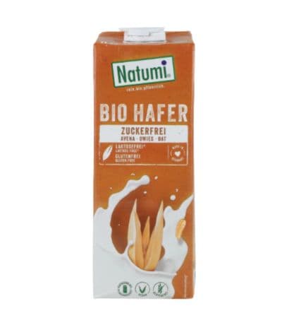 Bebida Vegetal Avena Zero SinGluten Eco 8x1L Natumi