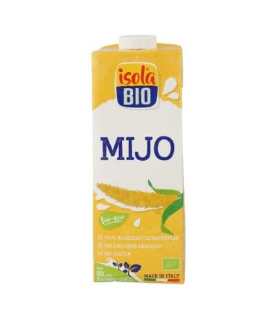 Bebida Vegetal de Mijo SinGluten Bio Vegan 6x1L Isola Bio
