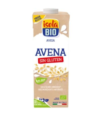 Bebida Vegetal de Avena Bio SinGluten 6x1L Isola Bio