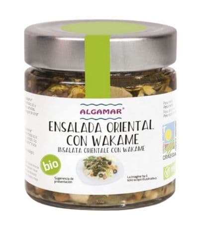 Ensalada Oriental de Wakame Bio Vegan 190g Algamar