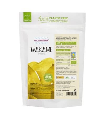 Algas Wakame Bio 50g Algamar
